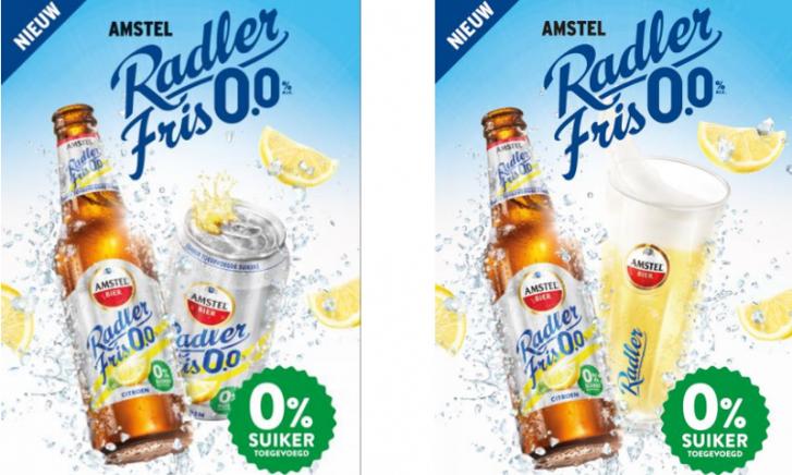 Am­stel Rad­ler 0.0% fris